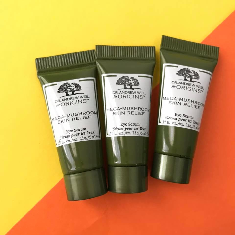 Serum Dưỡng Mắt Origins Mega Mushroom Skin Relief Eye Serum 5ml