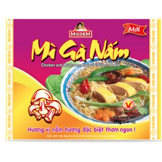 Thùng mỳ gà nấm MICOEM 30 gói
