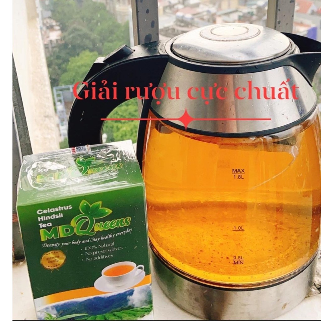 Trà xạ đen MD Queens 100% thảo dược thiên nhiên giúp ổn định huyết áp, hạ mỡ máu, men gan, thanh lọc cơ thể | BigBuy360 - bigbuy360.vn