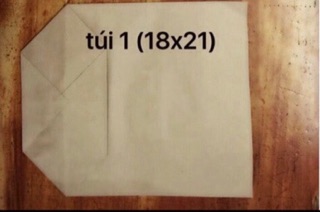 100 túi giấy xi măng chọn size các loại