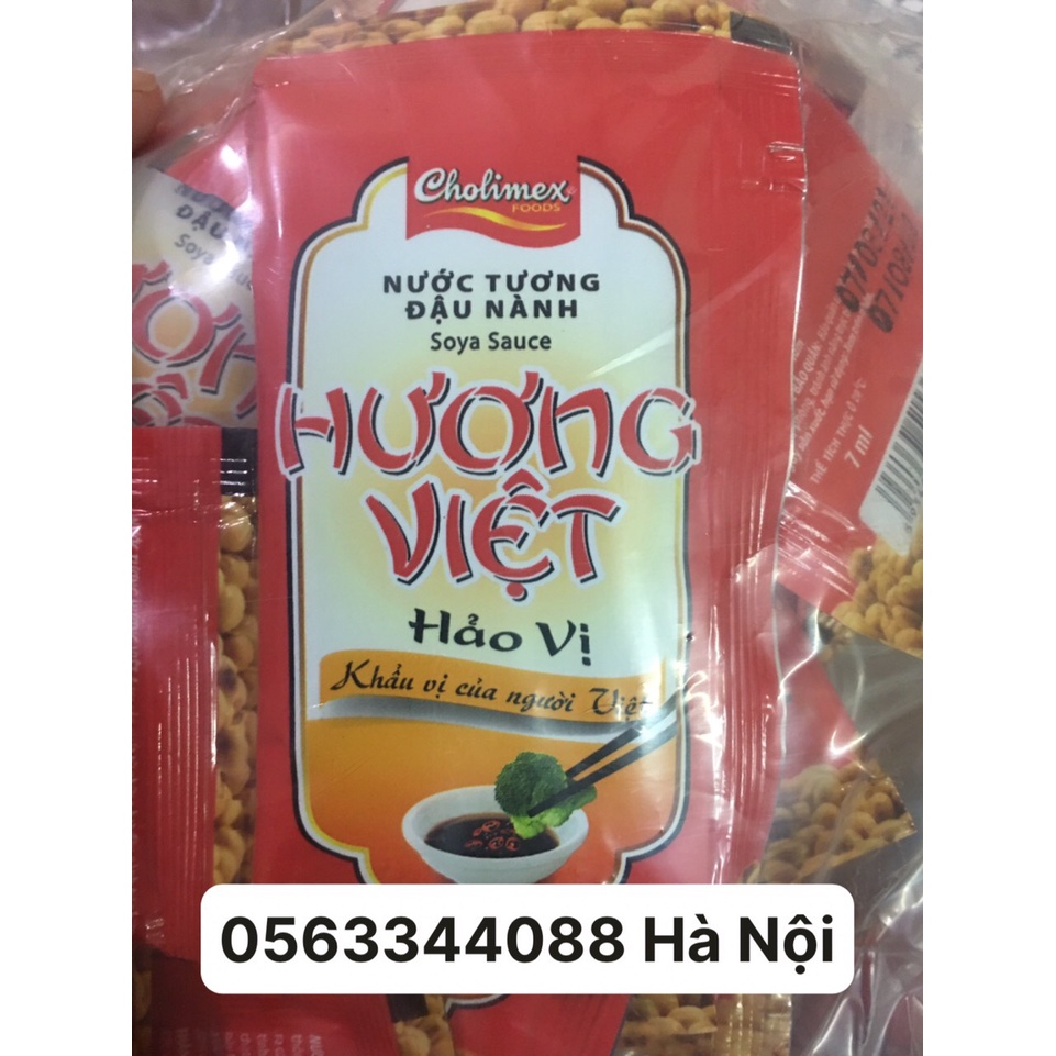 Nước tương Hương Việt Hảo vị Cholimex gói 7ml