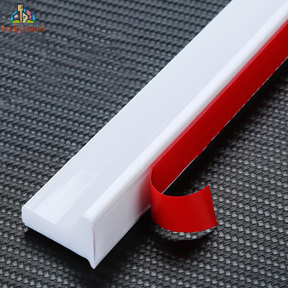 Chất lượng cao Silicone phòng tắm Trim Strip Tự dính Uốn nước Stopper Strip Mềm Silicone phòng tắm rửa cạnh nước Stopper Strip