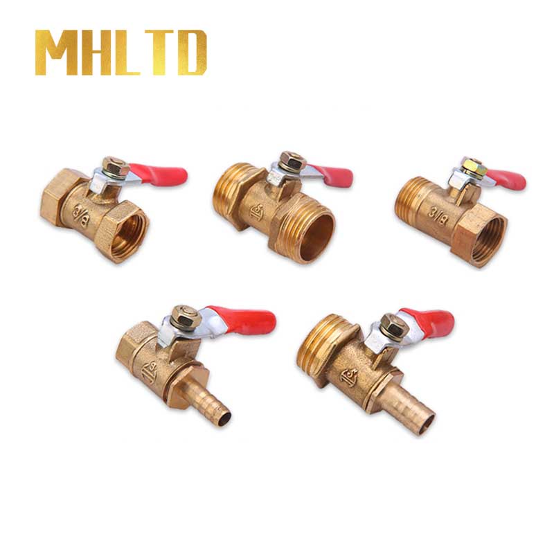 Van Khóa Nhiên Liệu Bằng Đồng Thau 1 / 4 "3 / 8" 1 / 2 "1 / 8