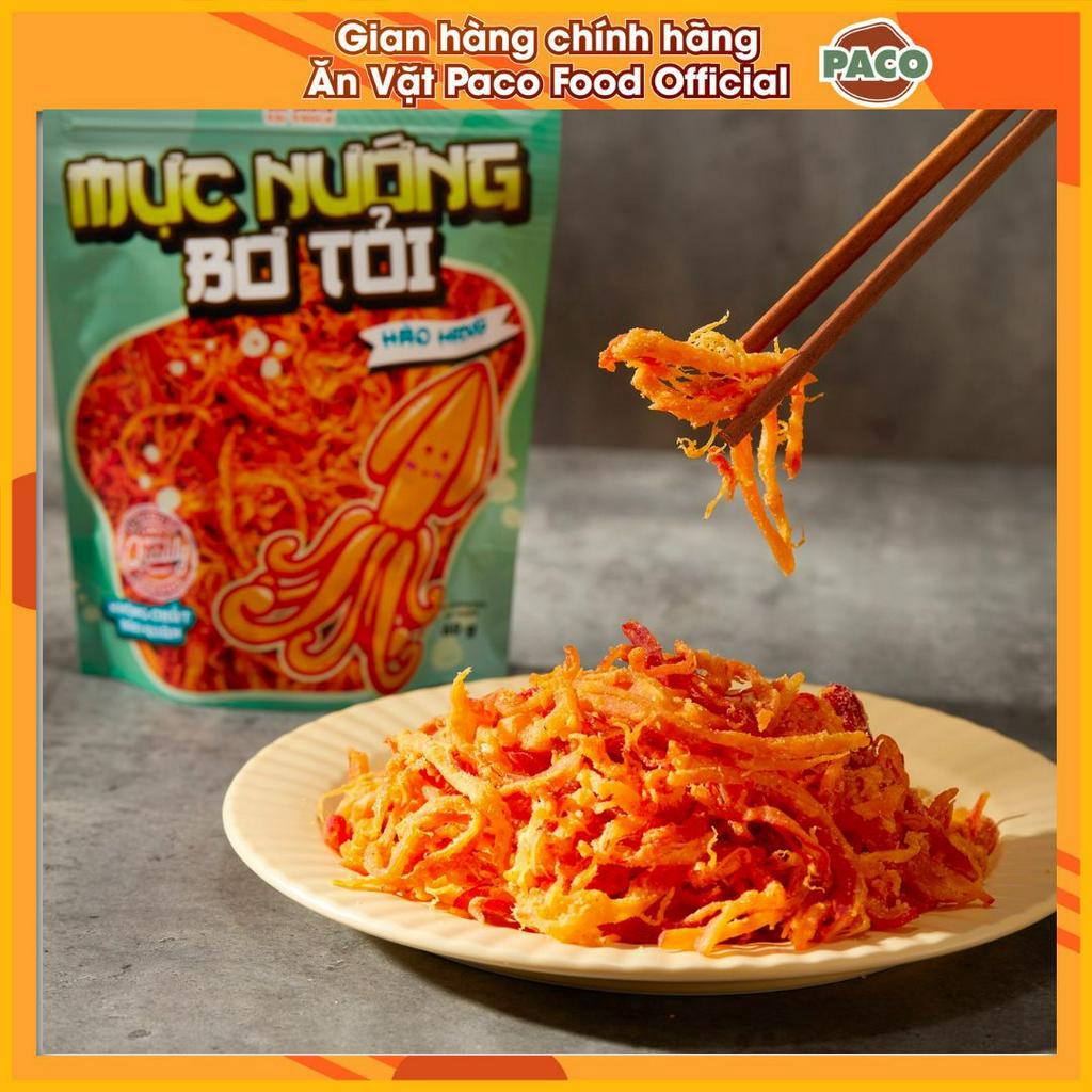 NEW MỰC NƯỚNG BƠ TỎI ABI SNACK FOOD GÓI 60g