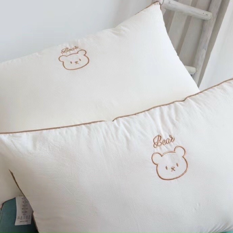 Cặp ruột gối gấu Bear cotton cao cấp - hàng cao cấp - 48x74, 2kg