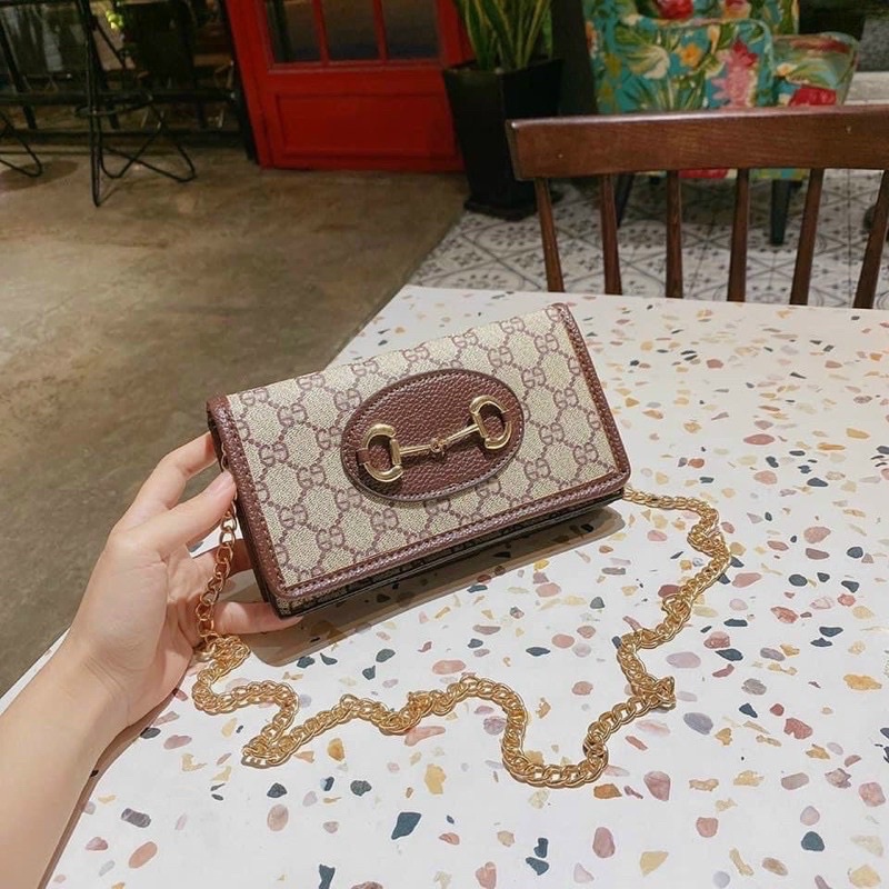 túi mini đeo chéo GC móc D nối thời trang