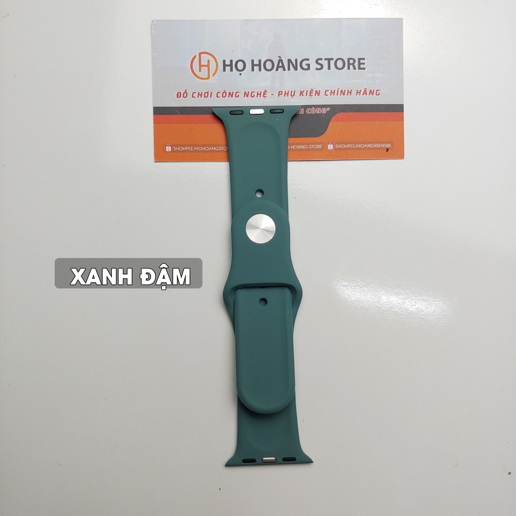 DÂY ĐỒNG HỒ CAO SU APPLE WATCH SPORT BANDS CAO CẤP FULL SIZE 1 2 3 4 5 38mm 40mm 42mm 44mm