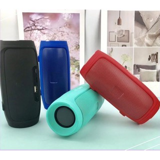 Loa Bluetooth Không Dây Charge 3+ Mini Tycher Store Vỏ Nhôm Âm Thanh Sống Động Hỗ Trợ Khe Cắm Thẻ Nhớ Và USB Có Đài FM