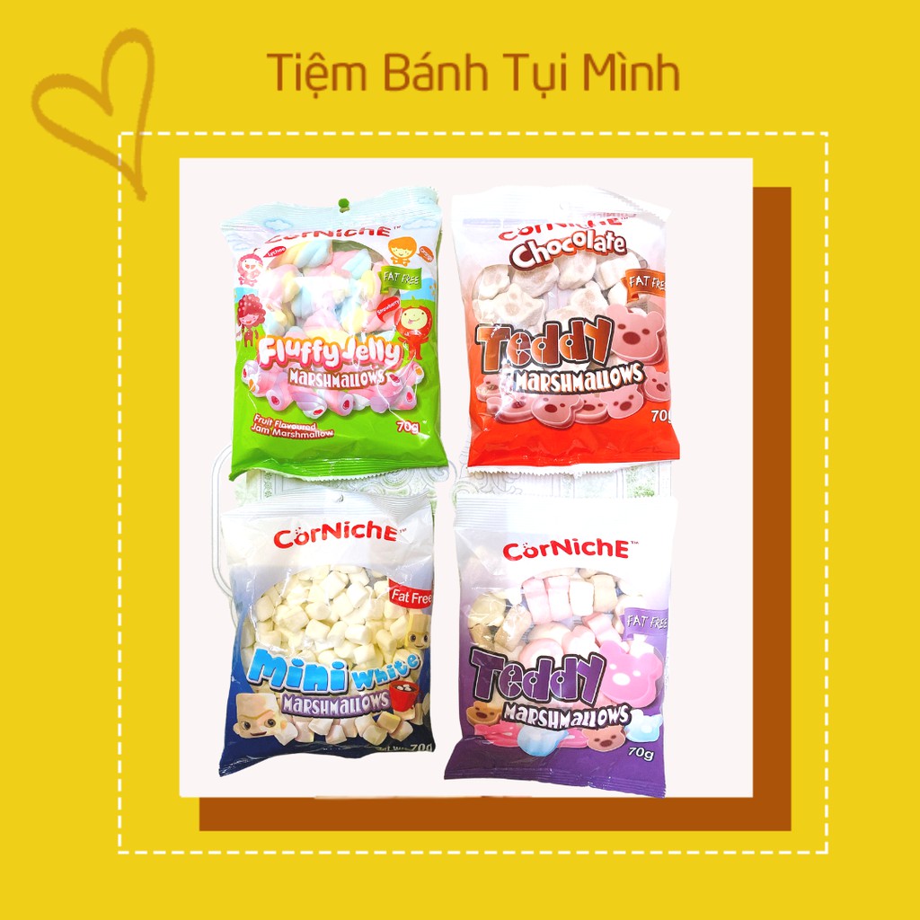 Kẹo marshmallow corniche 70gram