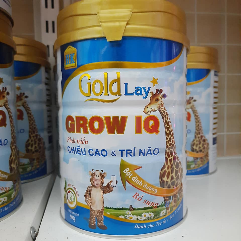 Sữa Tăng Chiều Cao Goldlay 900g - Sữa phát triển Chiều cao và Trí não