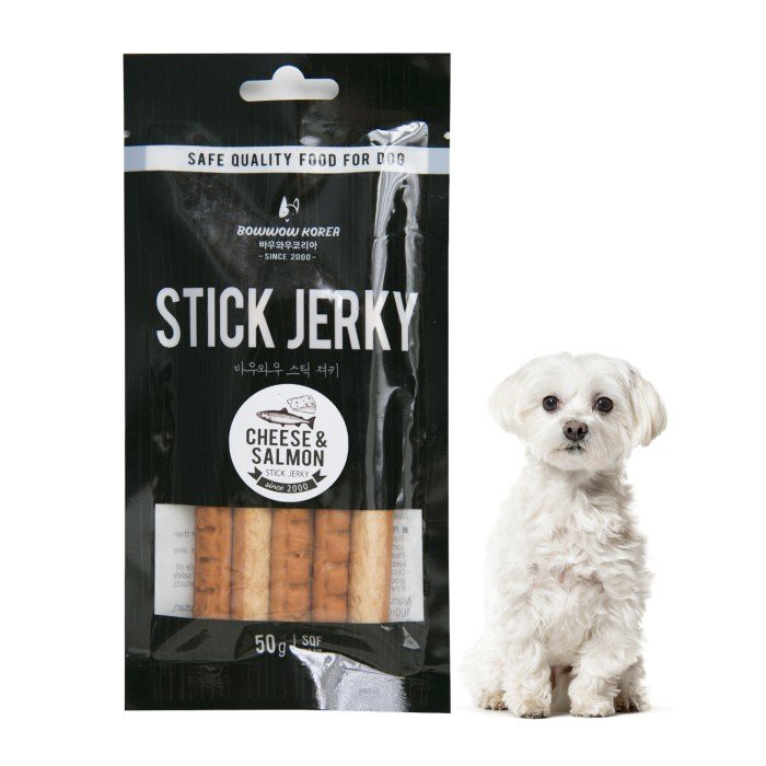 phô mai &amp; thịt gà que 50g Bow wow dành cho chó