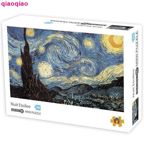 Bộ đồ chơi xếp hình 1000 mảnh nhiều mẫu tùy chọn dành cho người lớn