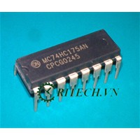 Combo 5 con 74HC175, 74HC175N Dip 16