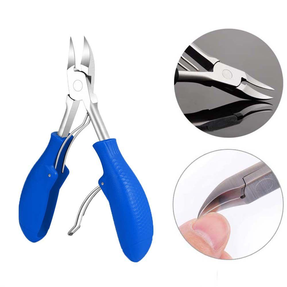 Kềm Cắt Móng Chân Bằng Thép Không Gỉ Với Tay Cầm Cao Su Bền Tiện Lợi