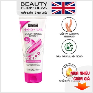 Kem dưỡng da tay và móng Beauty Formulas Hand Nail Conditioning Lotion