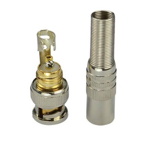 Jack BNC cho camera - lò xo - lõi đồng - loại tốt