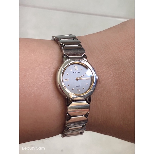 đồng hồ nữ hiệu seiko creo quartz