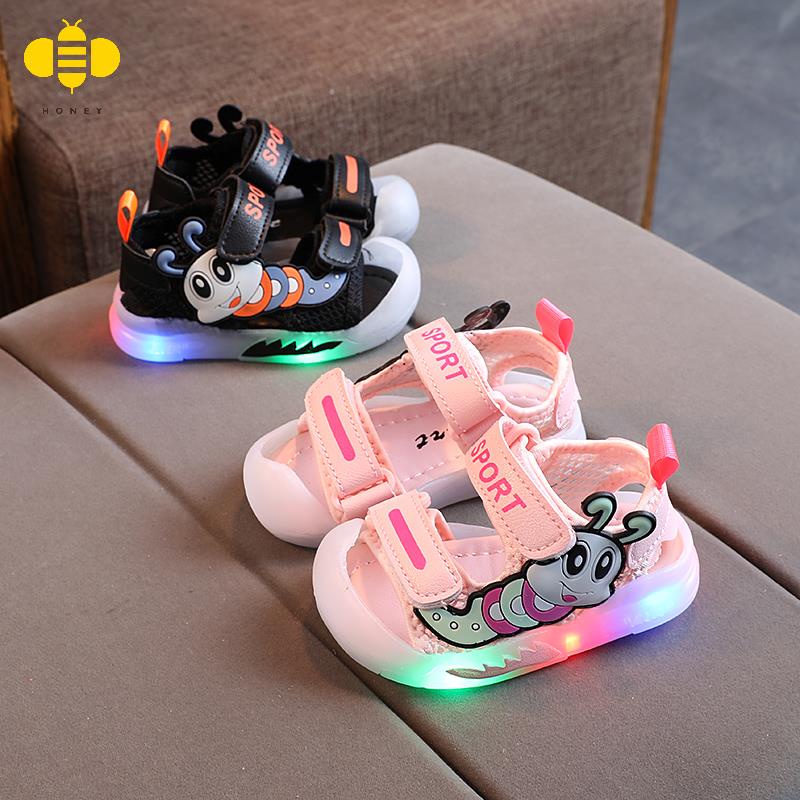 Giày Sandal Đế Mềm Chống Trượt Phong Cách Thời Trang Mùa Hè 2021 Cho Bé 1-3 Tuổi Tập Đi Trên Bãi Biển 5