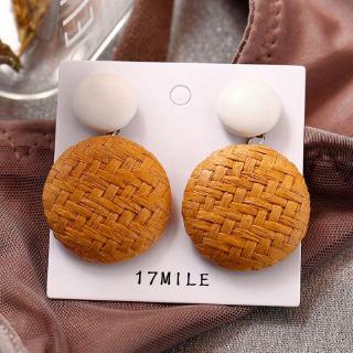 Bông Tai Tròn Kiểu Dân Tộc Độc Đáo