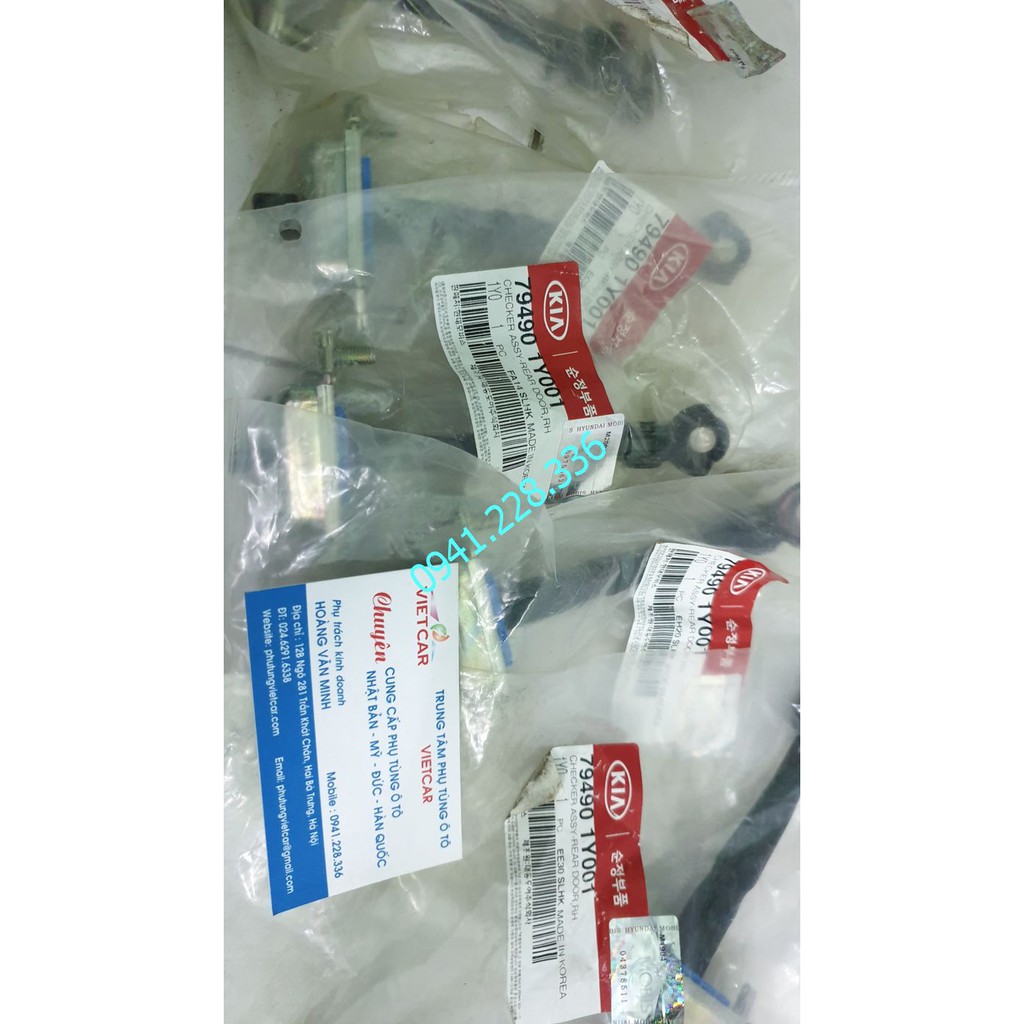 Hạn chế cánh cửa Kia morning 2011-2016 chính hãng