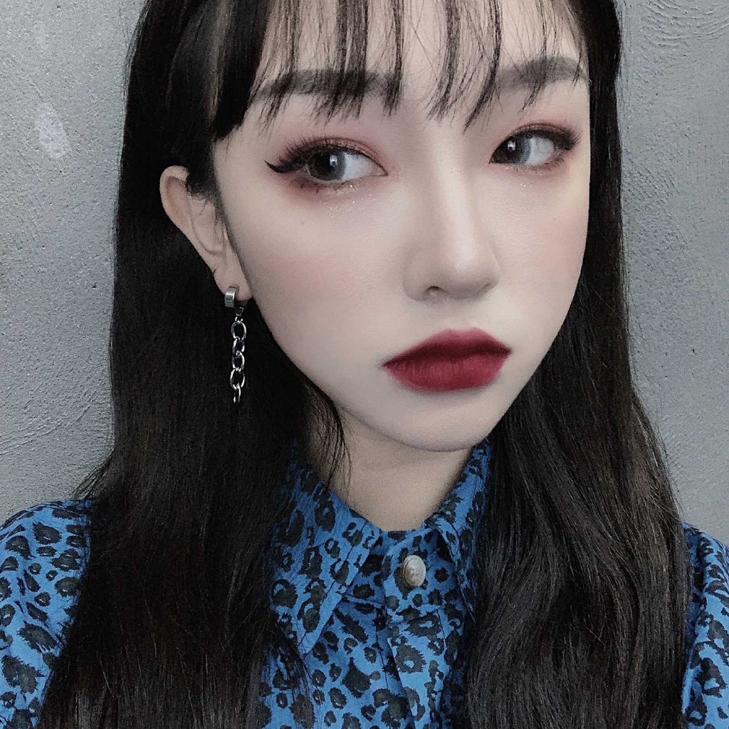 Bông Tai Dây Xích Bằng Thép Titan Phong Cách Punk 22079