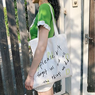 Túi Tote Túi Vải Don't Forget Us