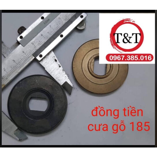 Tán  cưa gỗ maktec 185mm ( loại tốt ), đồng tiền cưa gỗ mt 185, tán giữ lưỡi máy cưa gỗ mt 185mm