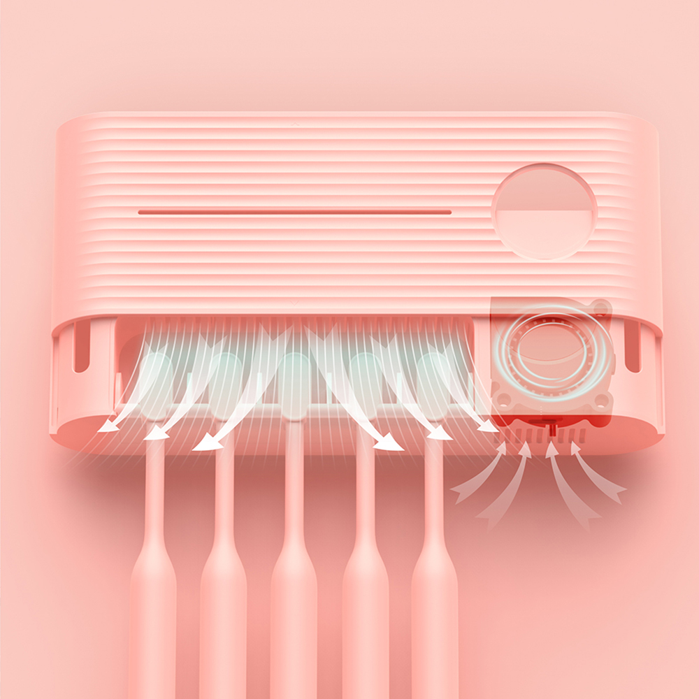 Hộp đựng vệ sinh bàn chải đánh răng Xiaomi Mijia mềm mại thông minh có tia UV