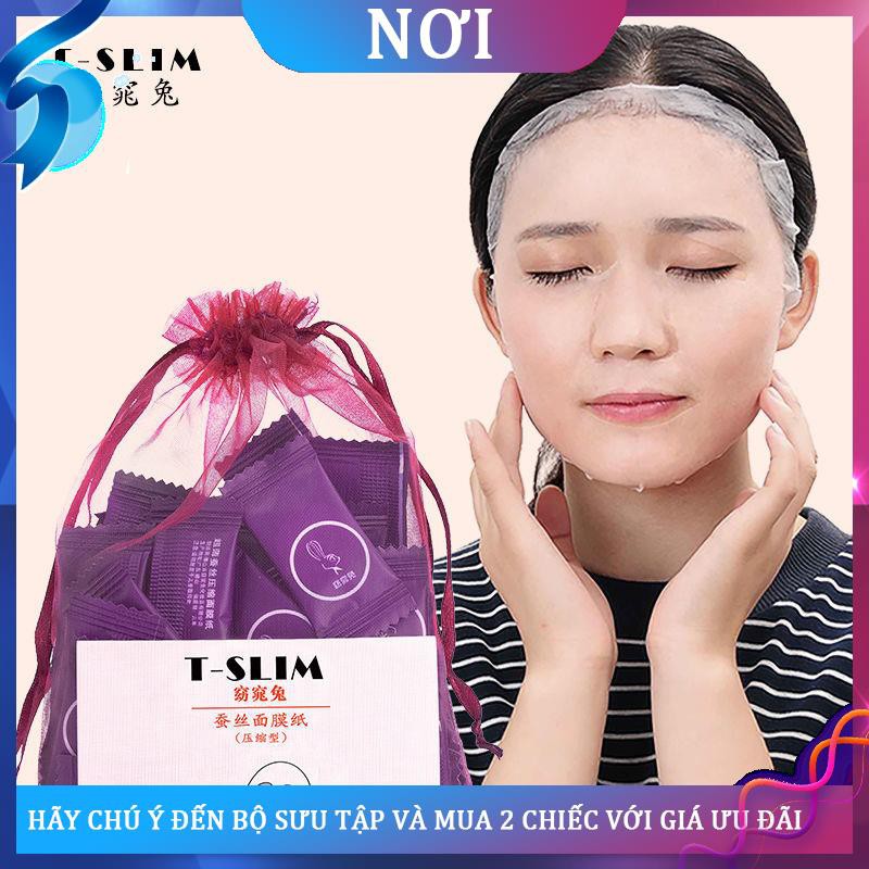 ✾℗✆Mặt nạ giấy nén dưỡng ẩm lụa siêu mỏng dùng một lần cho nữ sinh 20 viên / 50 100 nhiều quy cách