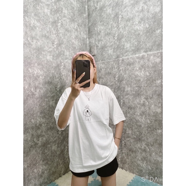 Áo thun 3158 chất cotton, tuyết nhung, mẫu chữ  AnGi Home