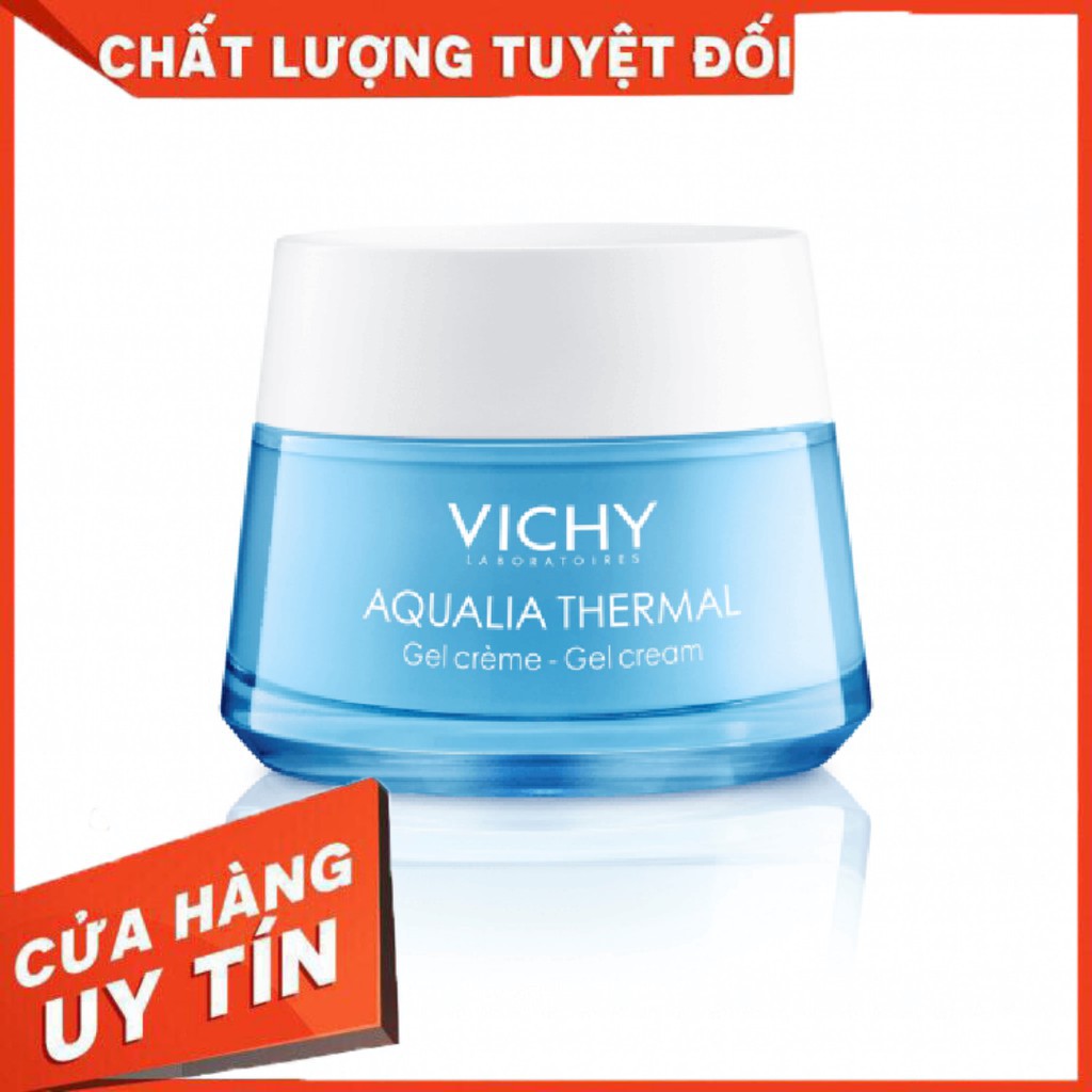 [CHÍNH HÃNG] Kem dưỡng ẩm, cấp nước dạng gel VICHY Aqualia Thermal Rehydrating Cream-Gel 50ml