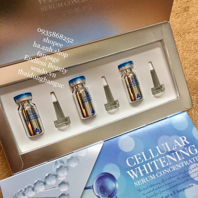 Serum Lariena Cellular Whitening mẫu mới nhất