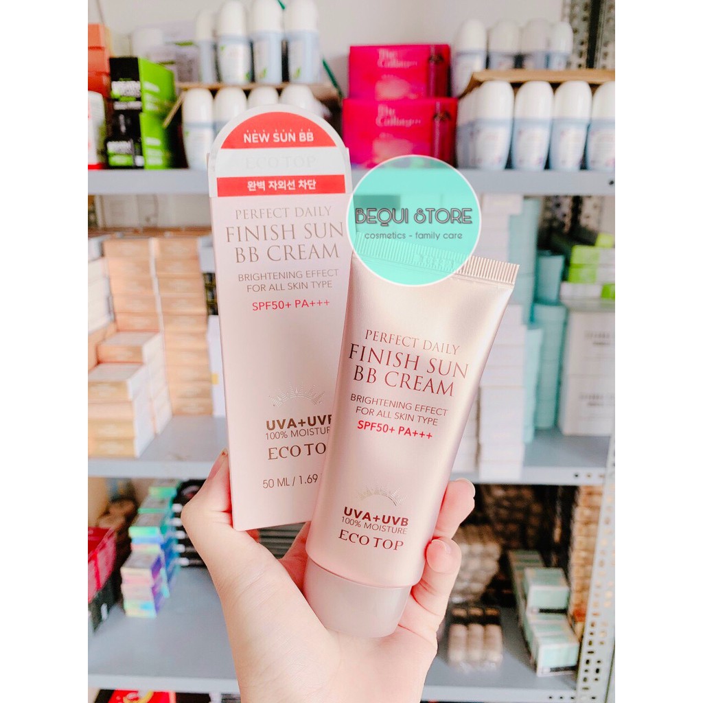 Kem Nền Chống Nắng Ecotop Perfect Daily Finish Sun BB Cream 50Ml