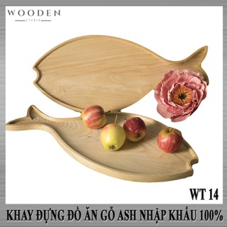 KHAY CÁ 100% LÀM BẰNG GỖ ASH/ GỖ GÕ ĐỎ (DOUSSIE WOOD)