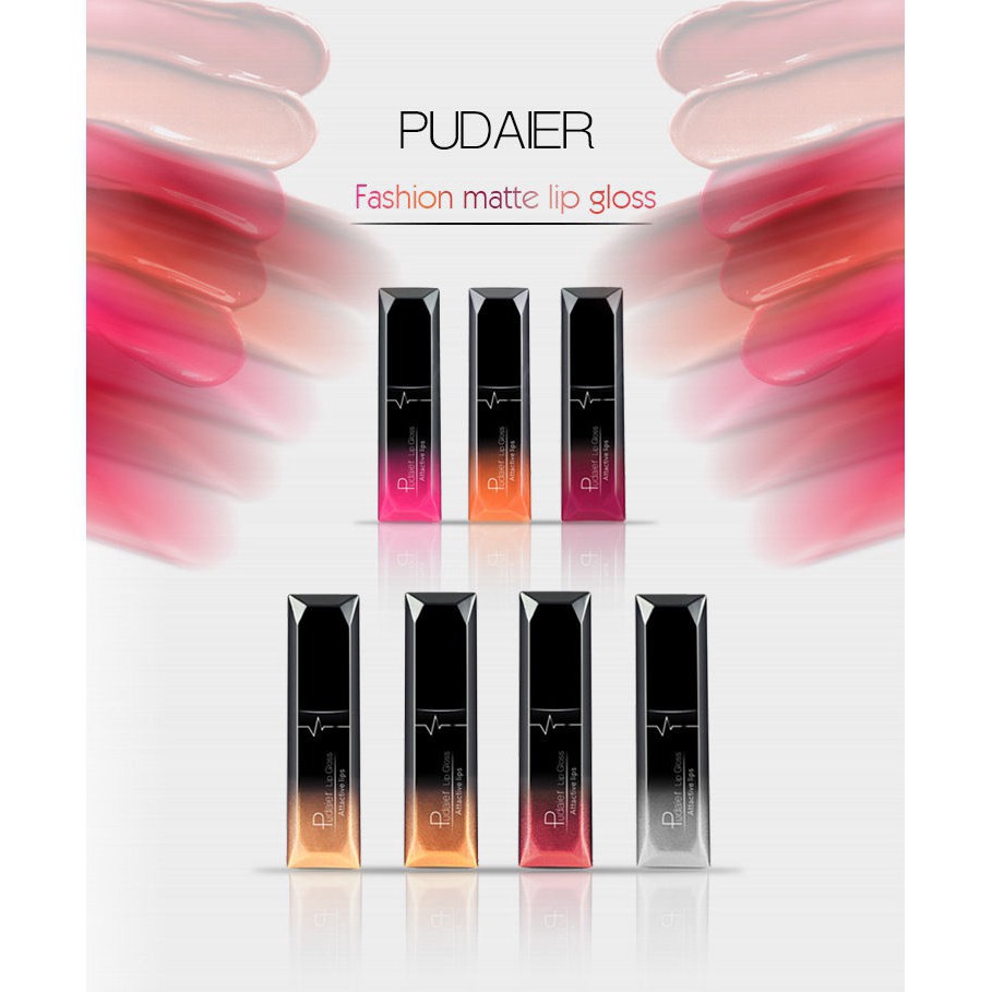 Son kem màu lì PUDAIER nhiều màu sắc chọn lựa trang điểm cho nữ