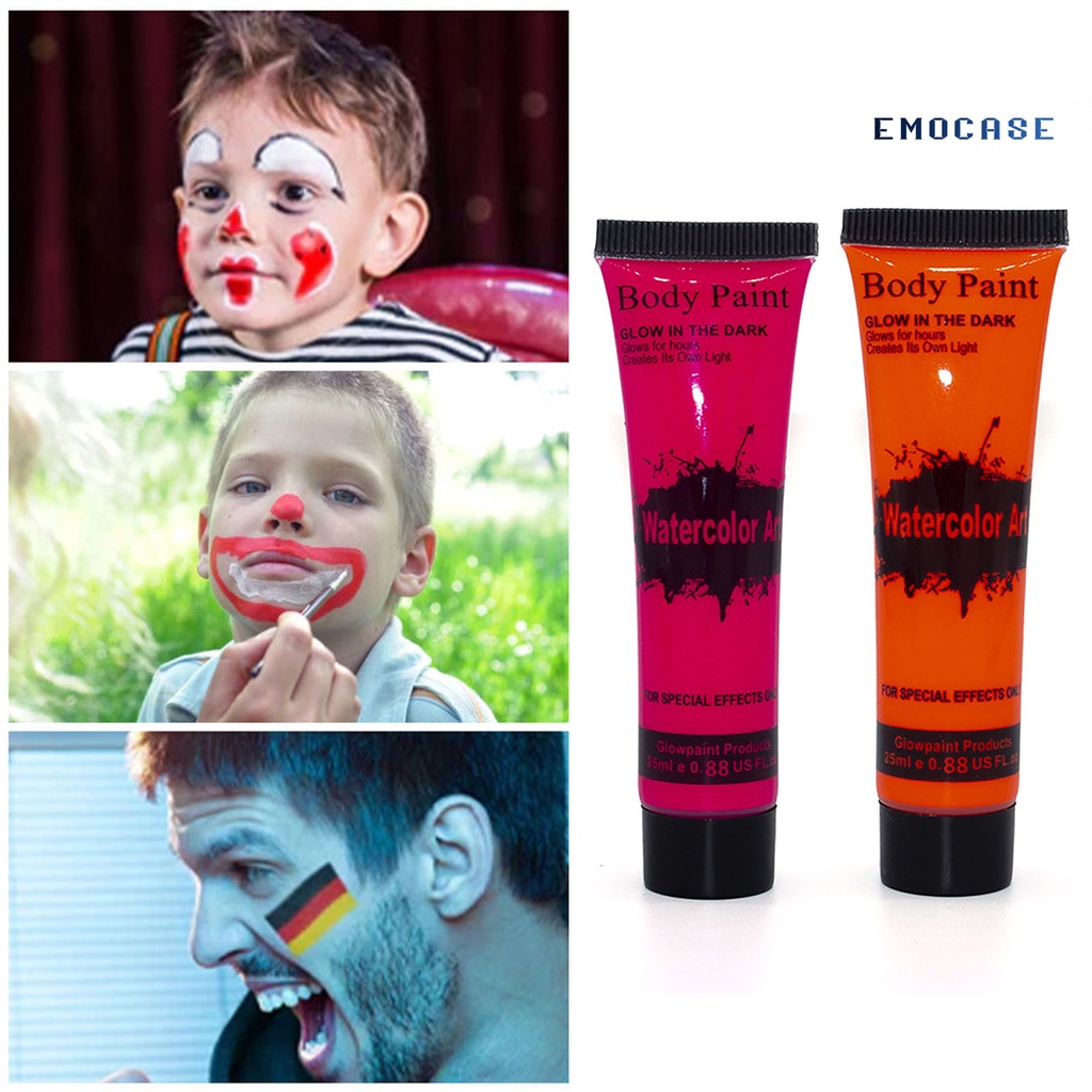 Màu Vẽ Mặt / Cơ Thể 25ml Màu Sắc Tươi Sáng Tùy Chọn Kháng Nước