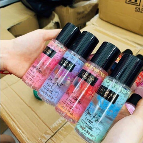 Xịt thơm toàn thân Victoria's secret/ 2 chai 75ml | BigBuy360 - bigbuy360.vn