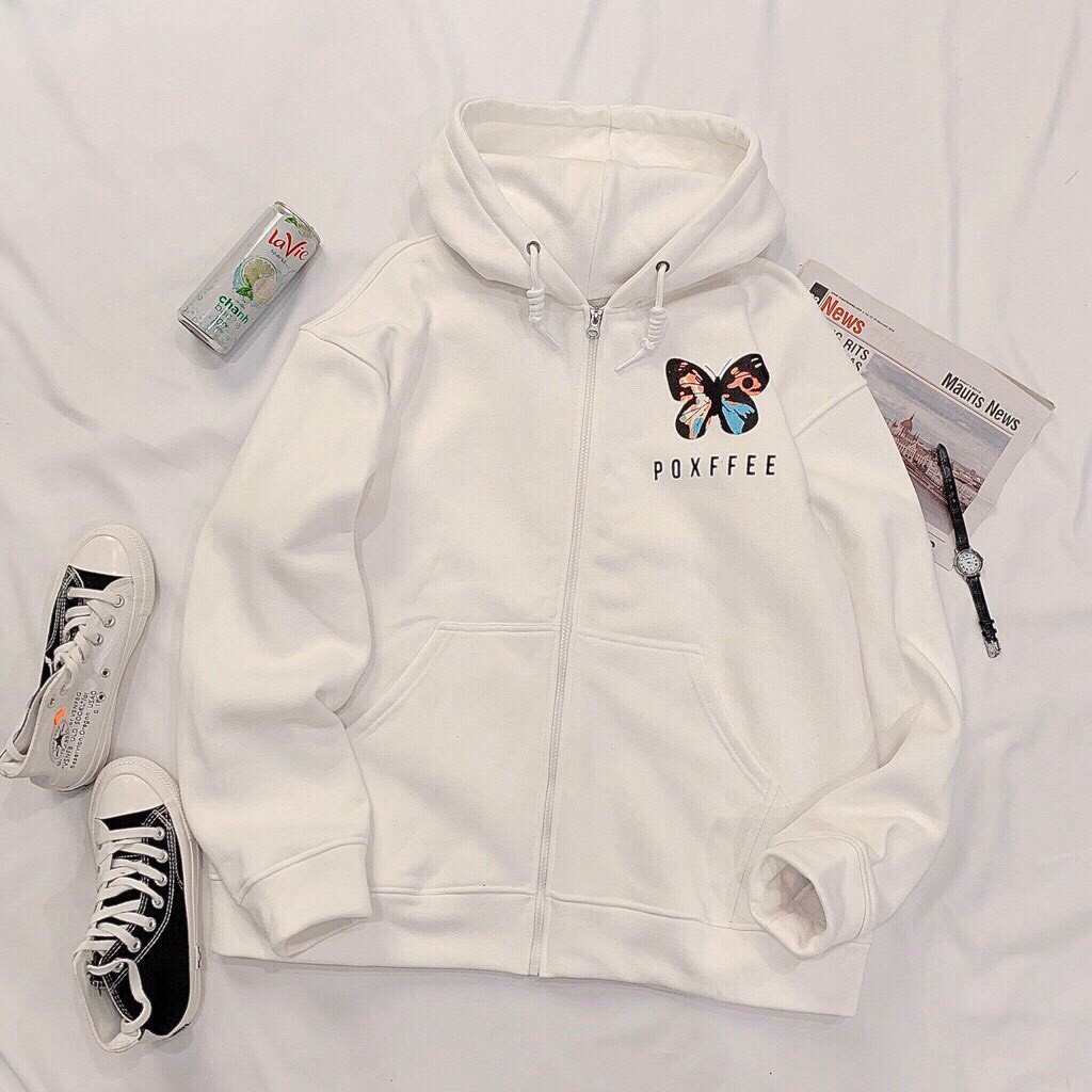 ÁO KHOÁC HOODIE UNISEX NAM NỮ, CHẤT THUN NỈ NGOẠI CÓ DÂY KHÓA KÉO, CÓ NÓN TIỆN LỢI | BigBuy360 - bigbuy360.vn