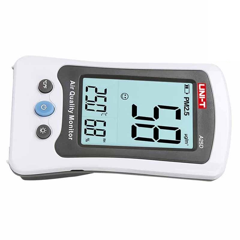 Máy đo nồng độ bụi PM2.5 UNI-T A25D (0~500μg/m³)