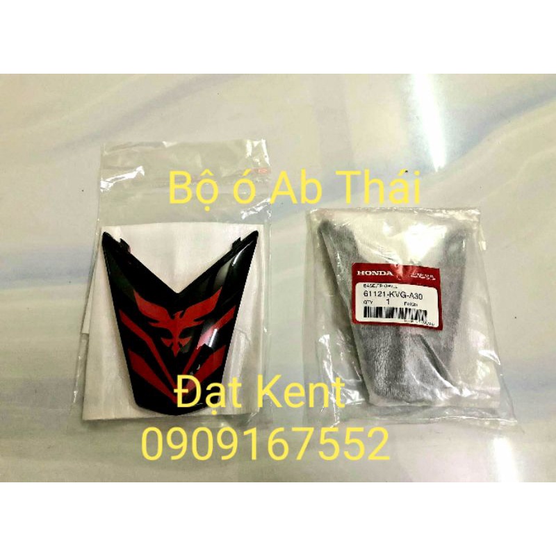 Bộ ó đại bàng xi/đỏ AB Thái 2010