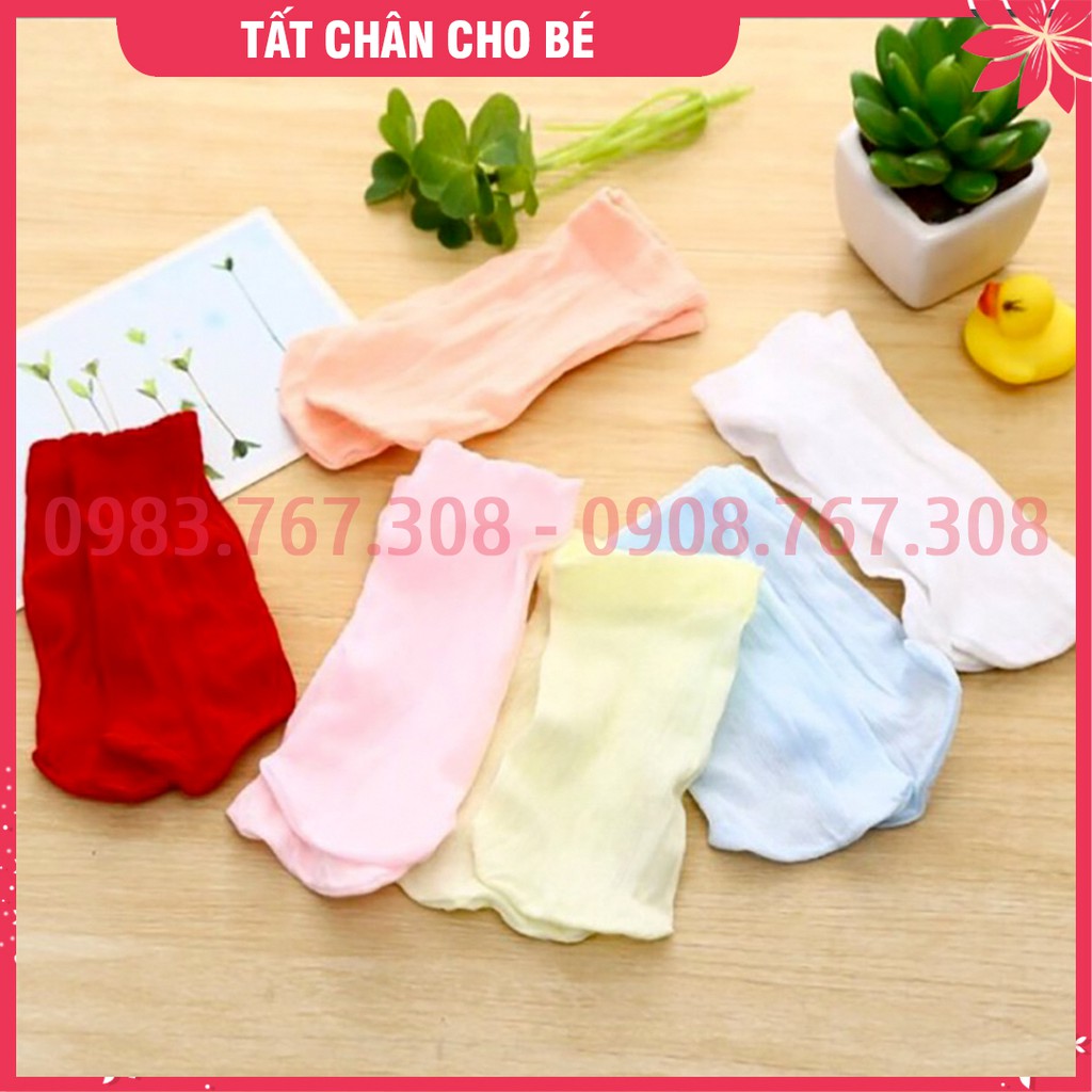 Gói 5 Đôi Tất Kẹo Mềm Mại Cho Bé - Đủ Màu Sắc Cho Bé Trai, Bé Gái - 6942120100328