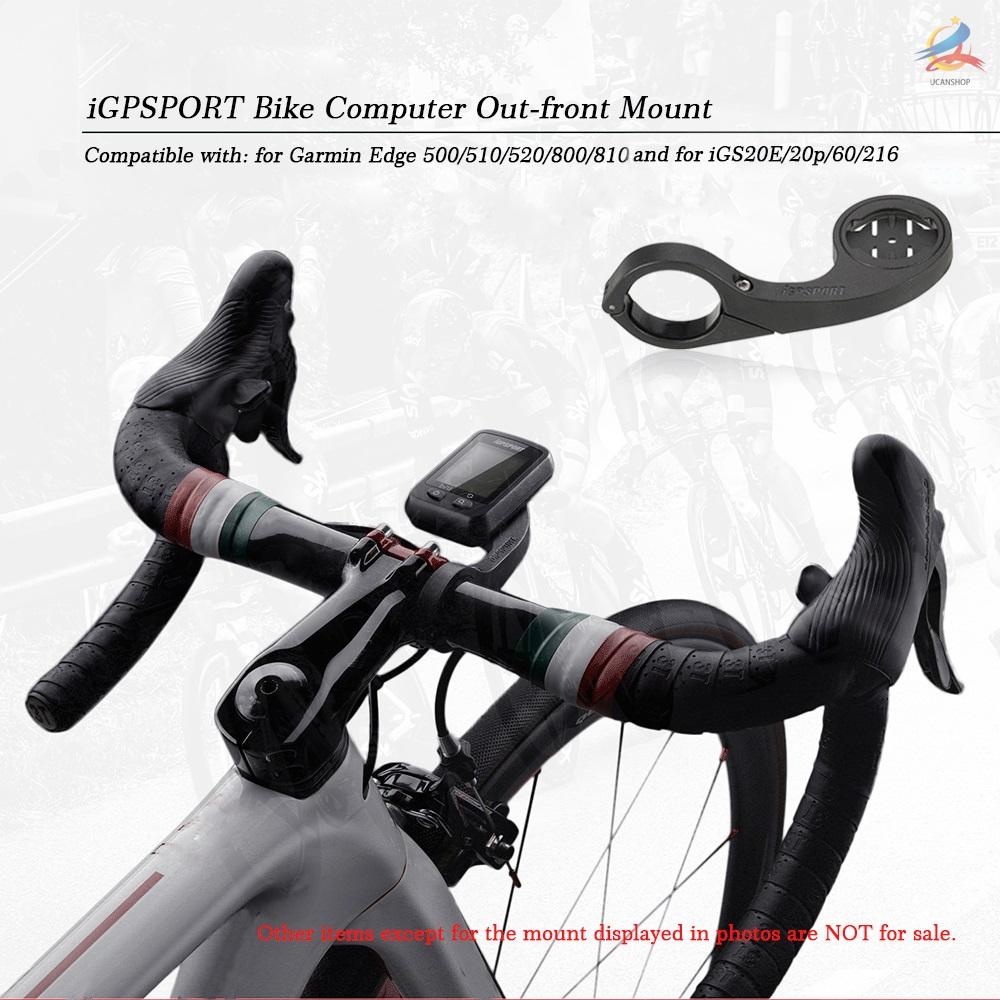 UCAN ​iGPSPORT Bike Bicycle MTB Computer GPS Stopwatch Extender Out-front Mount Racket Support Compatible with 31.8mm Handlebar for Garmin Edge 500/510/520/800/810 for iGS20E/20p/60/216