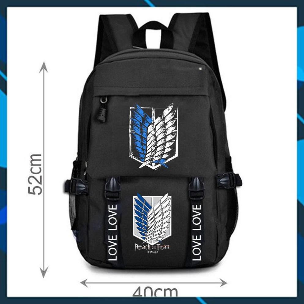 SIÊU HÓT - Mẫu balo in hình Đôi Cánh Tự Do - Attack on Titan độc đẹp giá rẻ -Limited! / sp bán chạy nhất