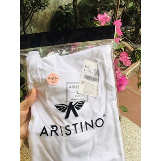 Áo lót nam không cổ ngắn tay ( Aristino)