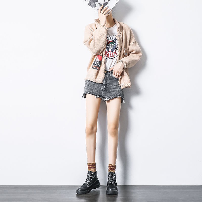 Giày bốt Martin phong cách Nhật Bản đế phẳng(Chiều cao đáy 4cm)❤có sẵn màu đen và màu nâu❤ | BigBuy360 - bigbuy360.vn