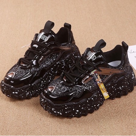 [ FREESHIP TOÀN QUỐC ] Giày thể thao nữ độn đế lấp lánh hót 2020