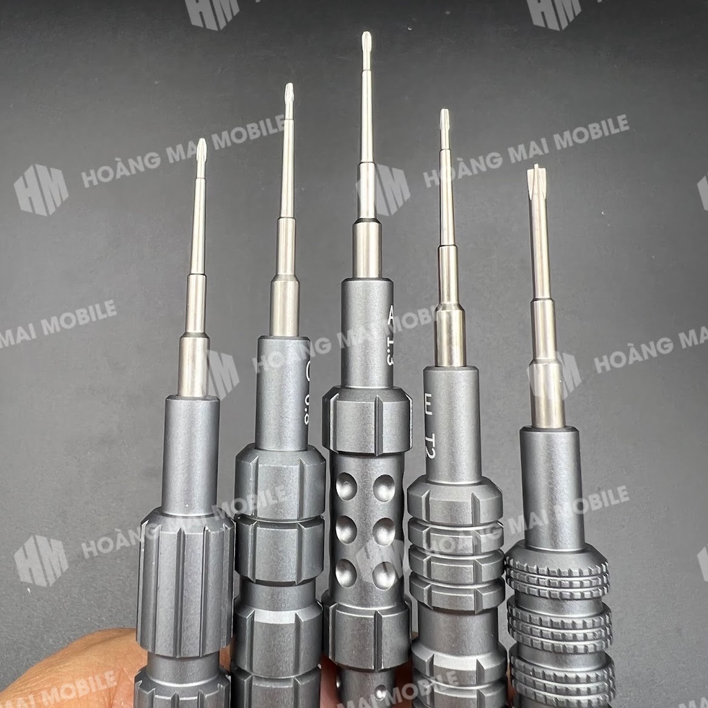Tô vít QIANLI, MEGA-IDEA mũi 2D (5 kiểu đầu)