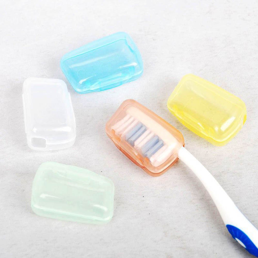 Set 5 nắp đậy bàn chải sử dụng khi đi du lịch