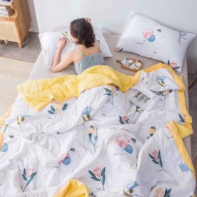 Chăn Cotton Đũi 4 Mùa Cao Cấp ( Nhiều Mẫu)