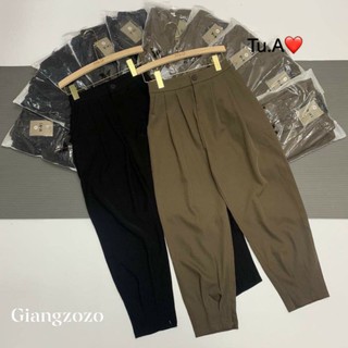 Quần baggy khoá gấu